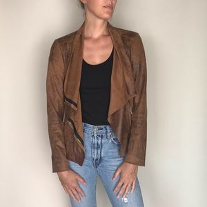 Urban Outfitters faux suede brown jacket.